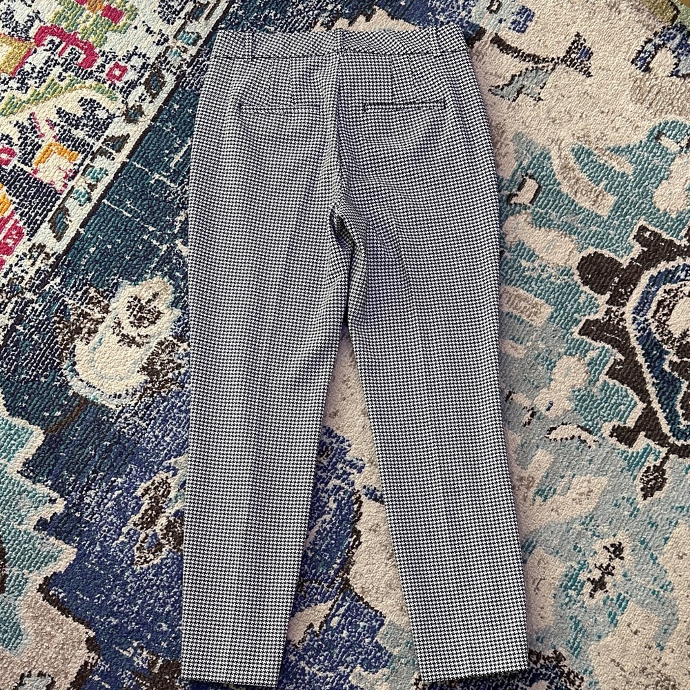 WHBM White House Black Market Houndstooth Dress Pants NWOT Sz 4 - Picture 8 of 10